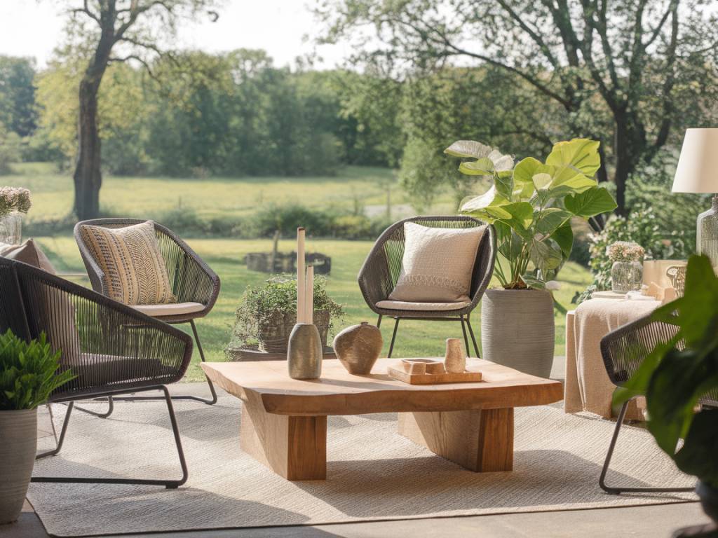 Comment aménager un coin détente cosy avec des fauteuils de jardin