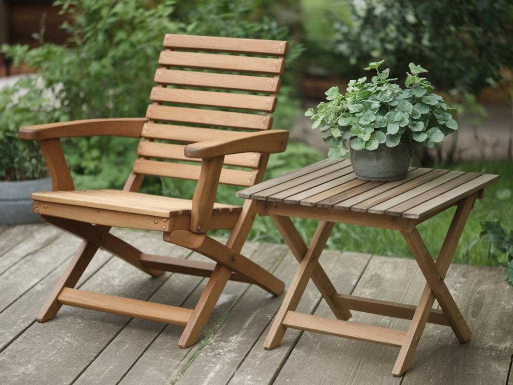 Comment entretenir son mobilier de jardin en bois pour qu’il dure plusieurs années