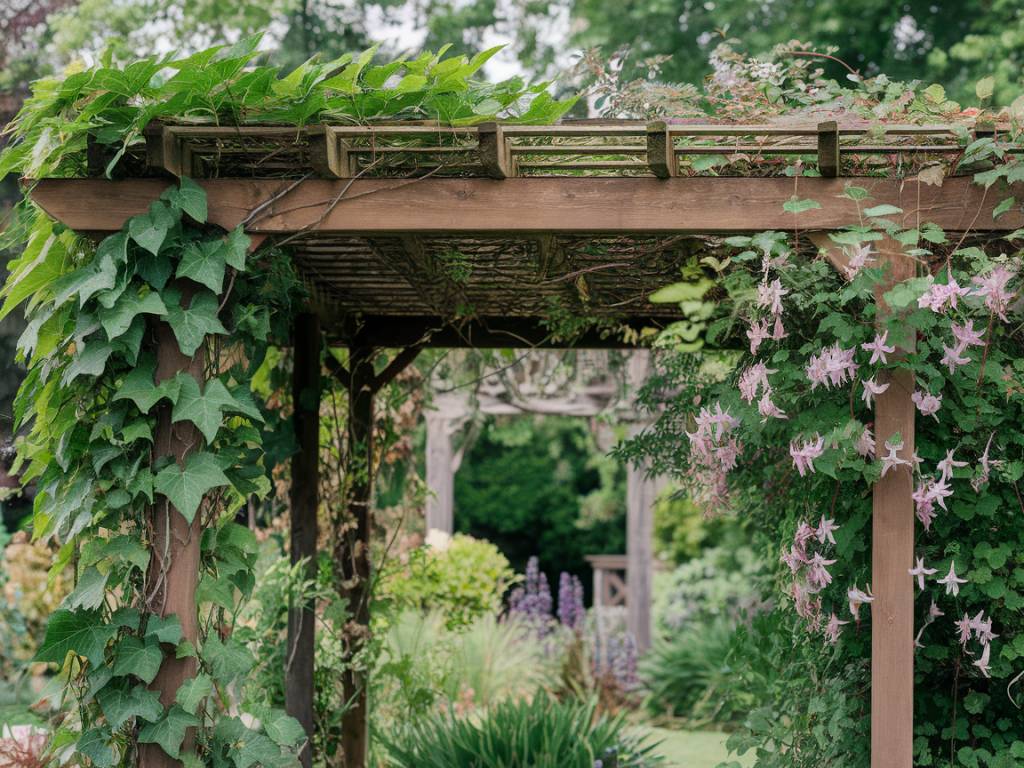 Les plantes grimpantes idéales pour ombrager votre pergola