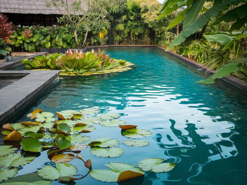 Les plantes aquatiques indispensables pour une piscine naturelle